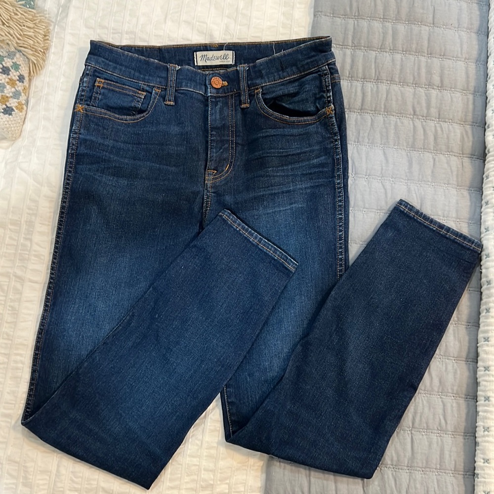 Madewell High Rose Skinny Jeans